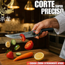 Kit Churrasco Artesanal E Faca De Aço Forjada A Mão