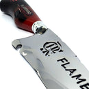 Faca Artesanal Clubes De Futebol Personalizadas Com Seu Nome Flamengo