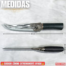 Kit Churrasco Artesanal E Faca De Aço Forjada A Mão