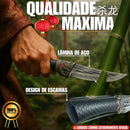 Kit Churrasco Artesanal E Faca De Aço Forjada A Mão